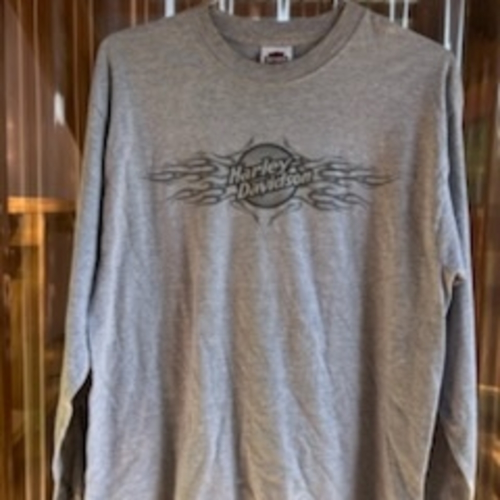 Harley-Davidson Gray Crewneck Tee